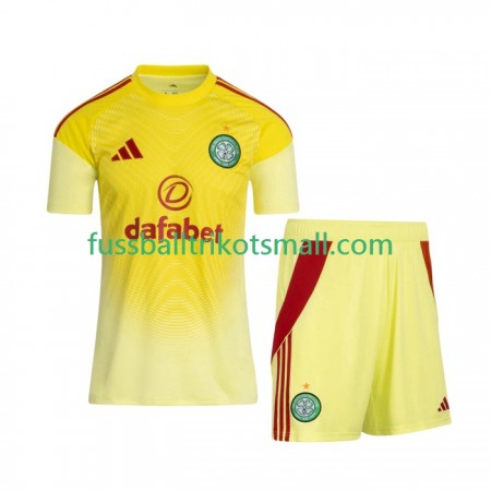 Fußballtrikots Celtic Glasgow FC Torwart Kinder 2025-2026 Kurzarm Heimtrikotsatz kaufen